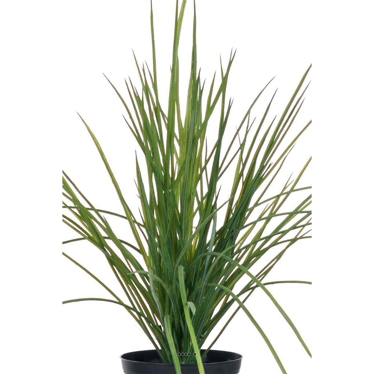 Herbe touffe artificielle en pot H 40 cm D 45 v002239, ARTIFICIELLES
