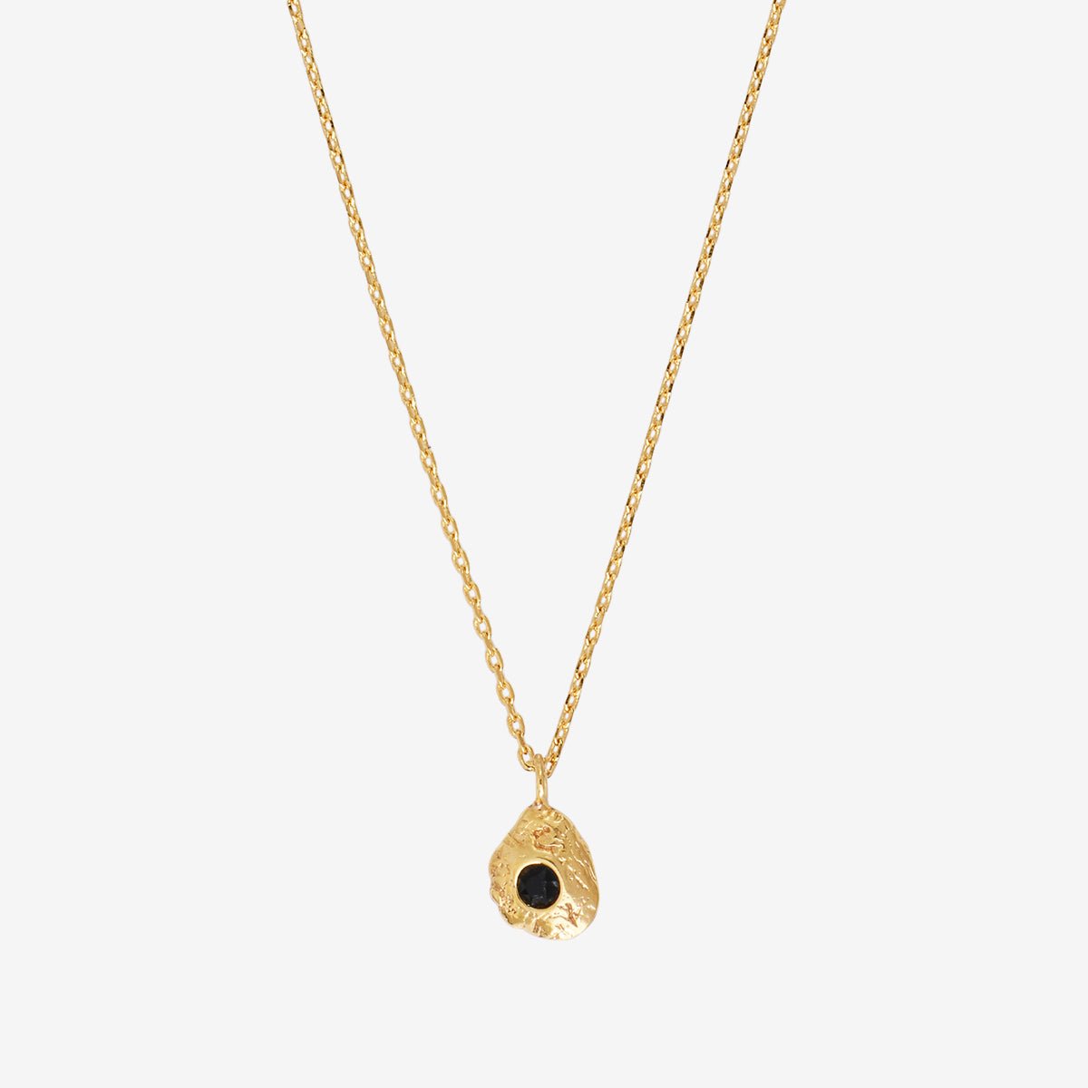 Collier doré - eleven noir, CAROLINE NAJMAN