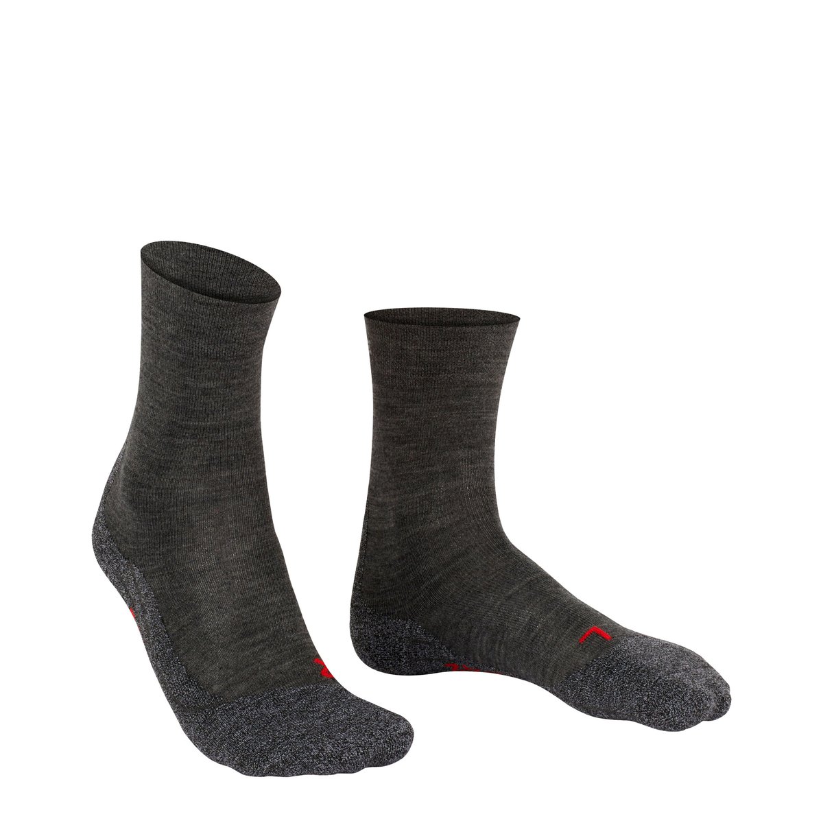 Chaussettes TK2 Explore Sensitive gris chiné, FALKE