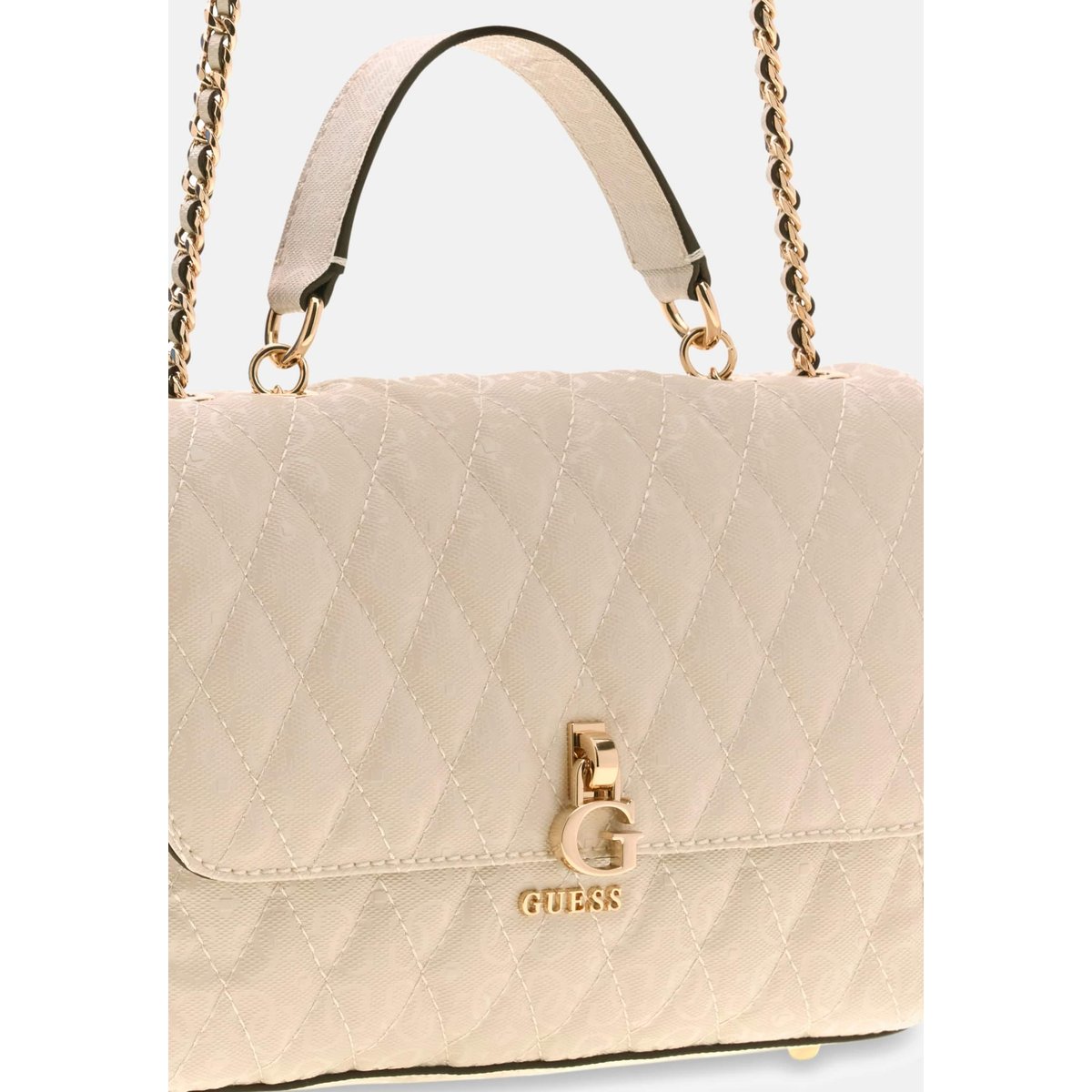 Tamara Matelassé Crossbody crème, GUESS