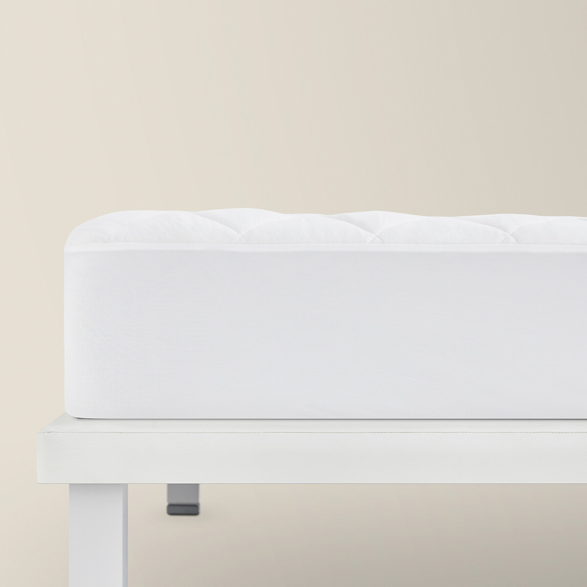 Protetor de colchão acolchoado de Tencel® 90x200cm, Pikolin Home branco, PIKOLIN