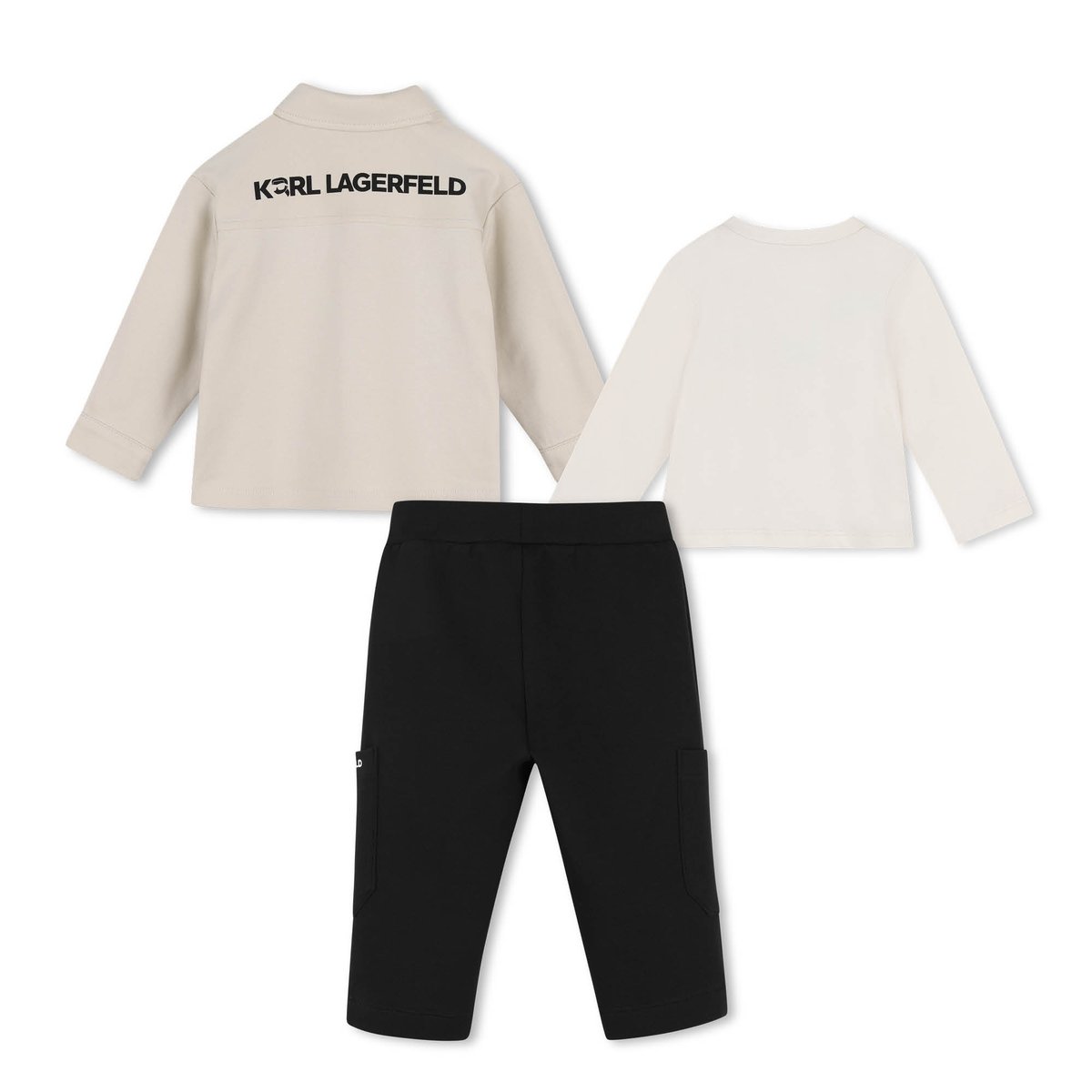 Ensemble jogging noir blanc, KARL LAGERFELD KIDS
