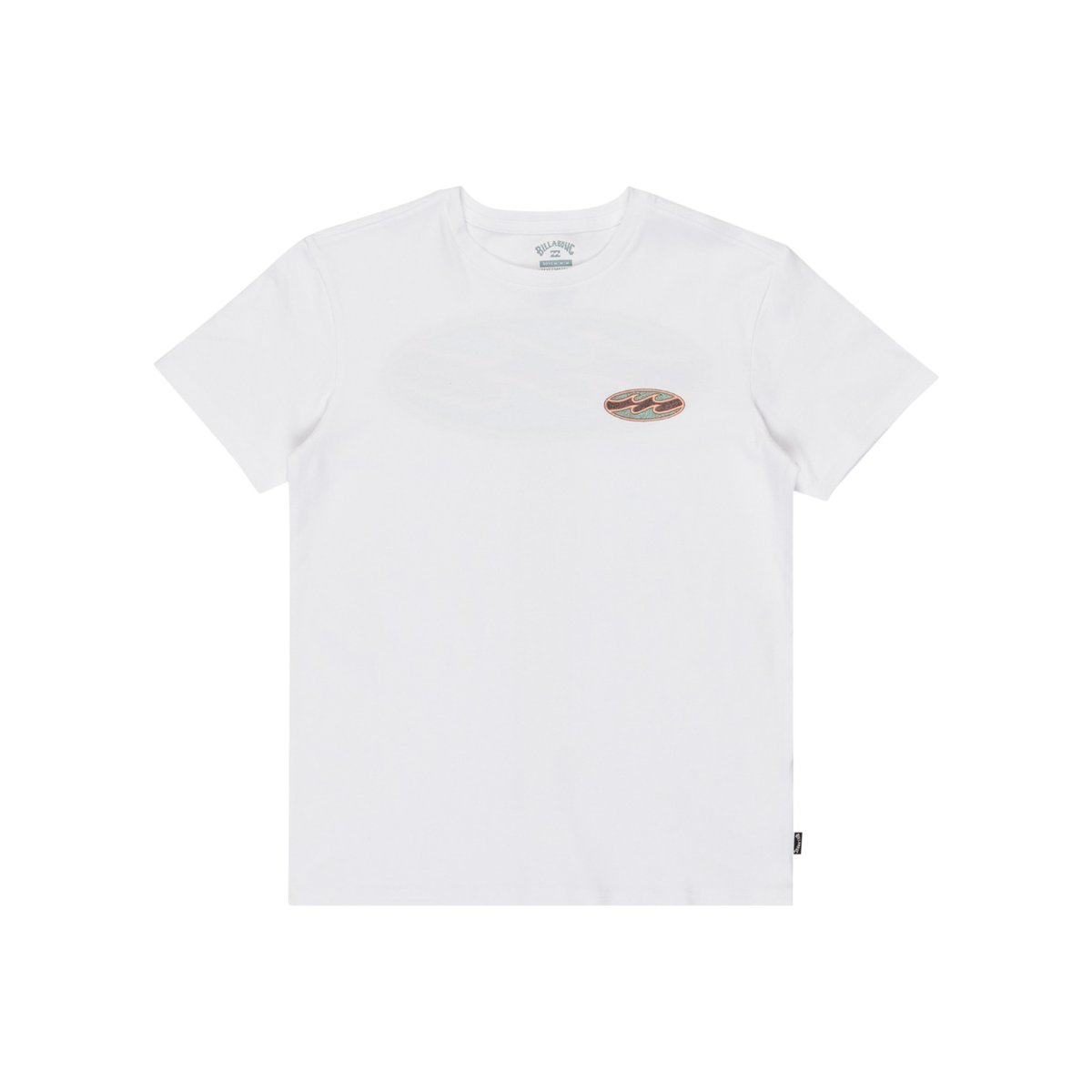 T shirt manches courtes CRAYON WAVE blanc white, BILLABONG