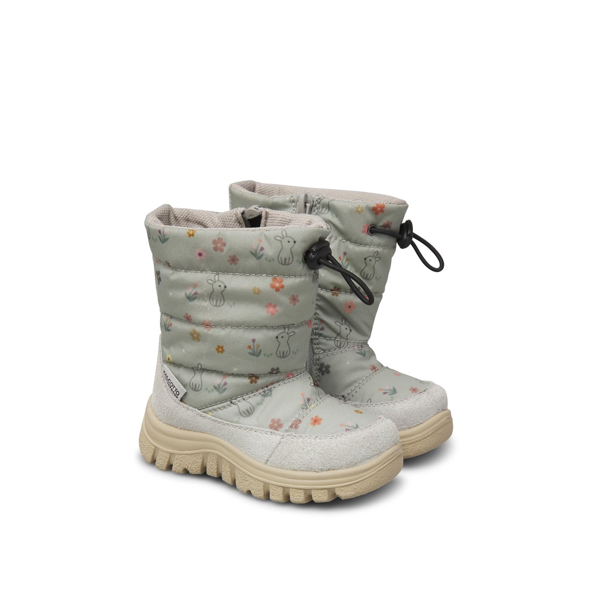 Bottes en suède et tissu POZNURR 3 WP argent-, FALCOTTO