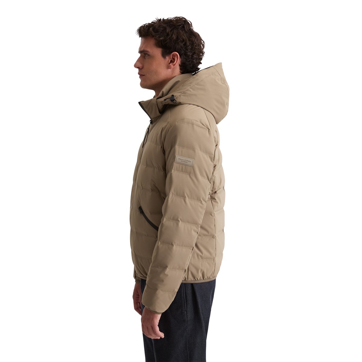 Doudoune MOP x Function regular en tissu Performance imperméable marron, MARC O'POLO