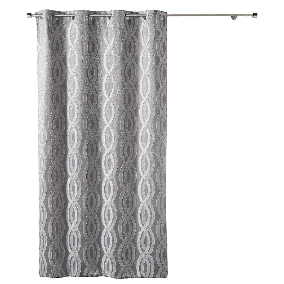 Rideau a oeillets Miriade gris, EDEN