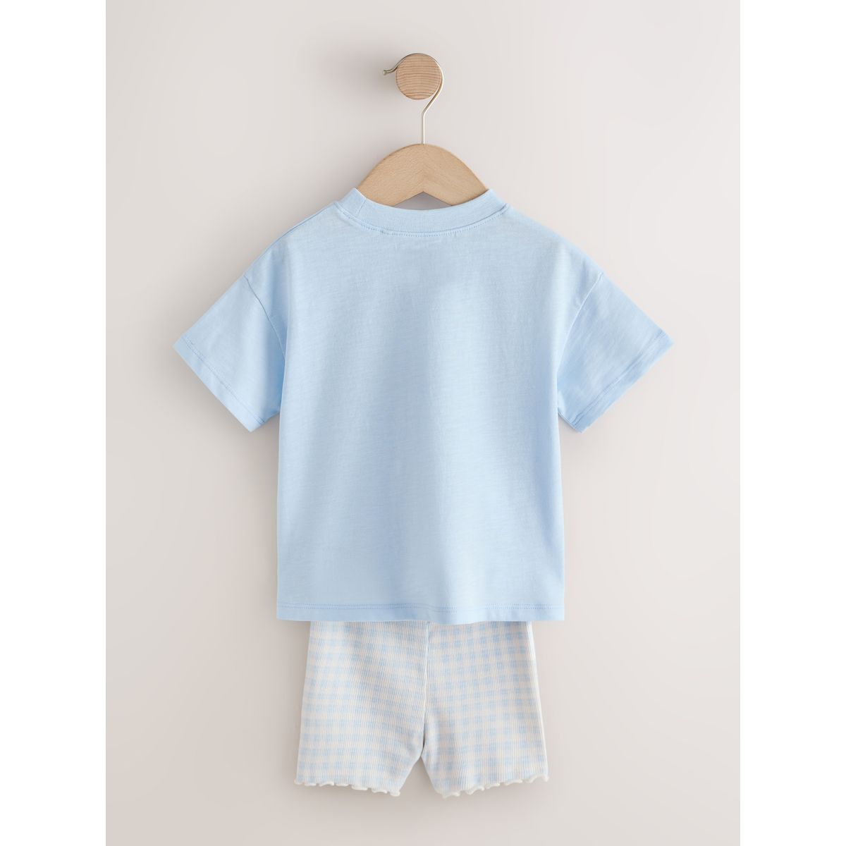 Short cycliste et haut, lot de 2 bleu/rose, NEXT