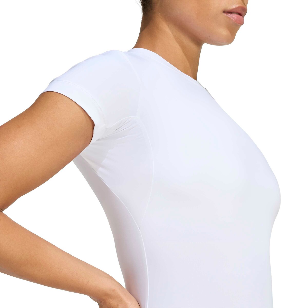 T-shirt de desporto, Essentials branco, adidas Performance