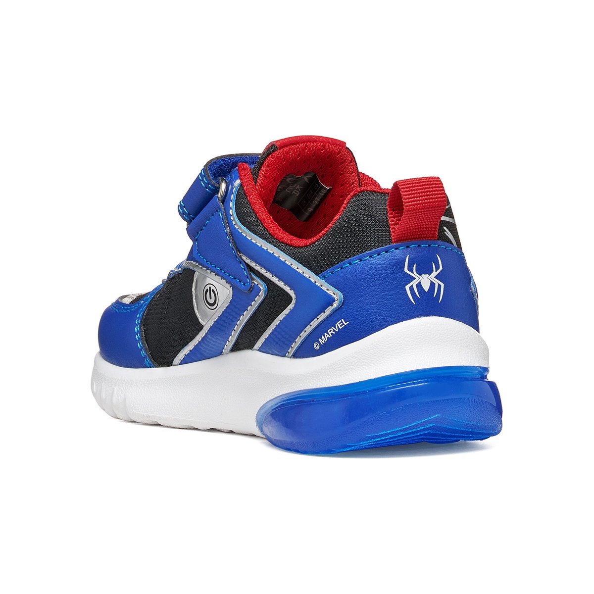 Baskets J CIBERDRON noir/bleu roi, GEOX