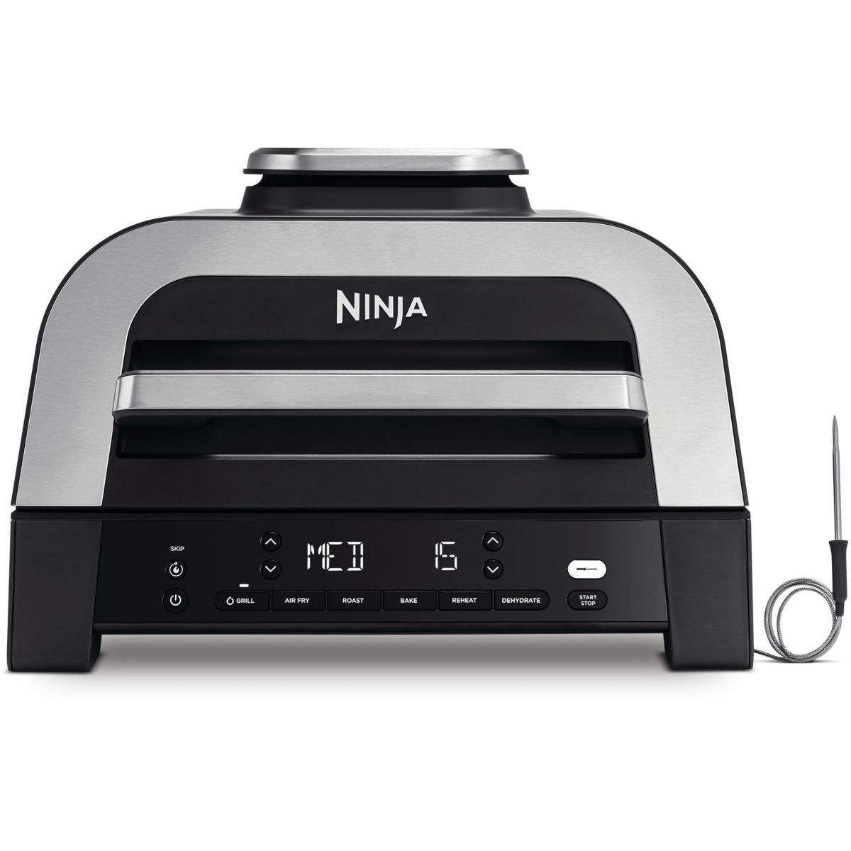 Grille-viande Foodi DG551EU thermosonde à poser, 40x27 cm couleur unique, NINJA