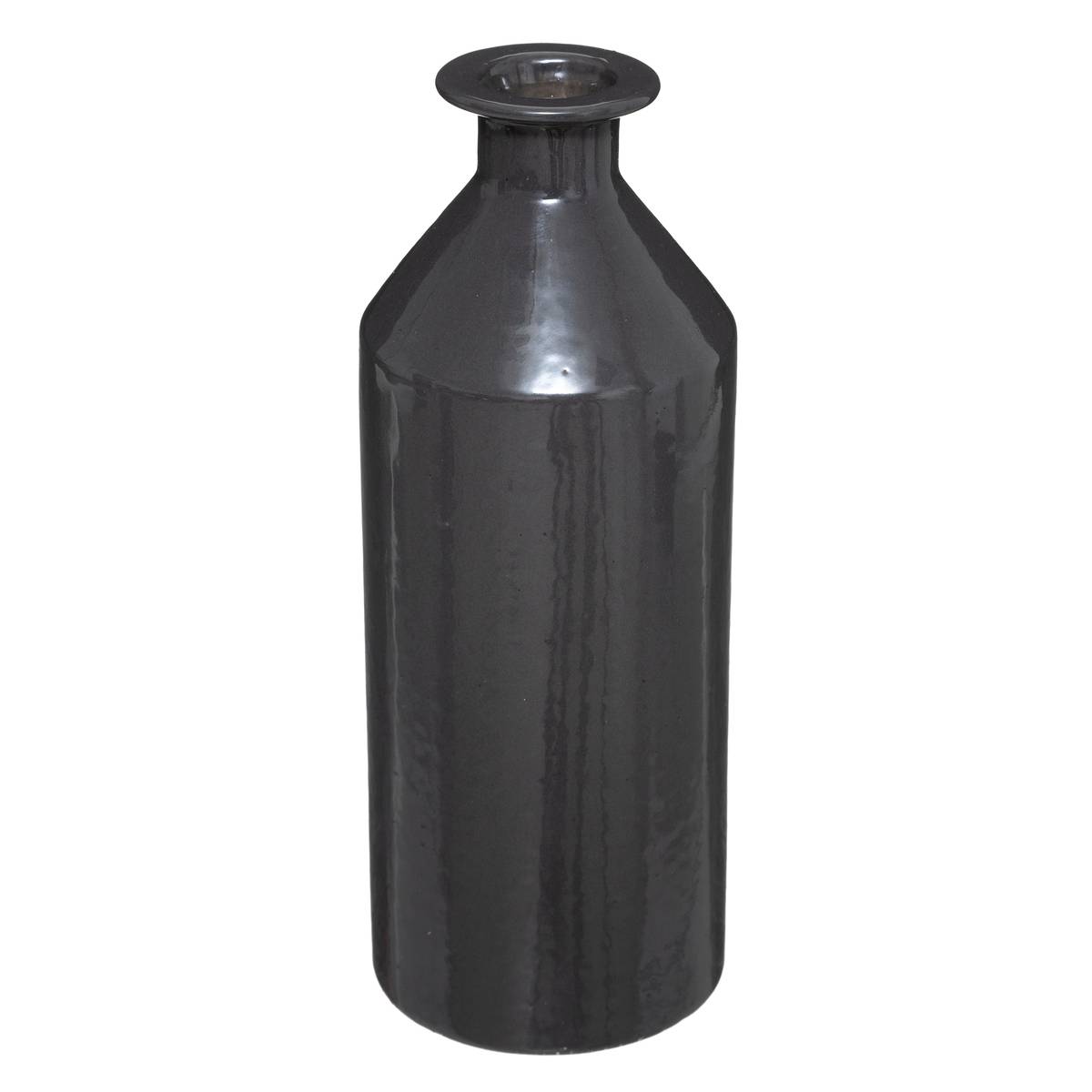 Vase "Wonder" céramique H22cm vert, ATMOSPHERA