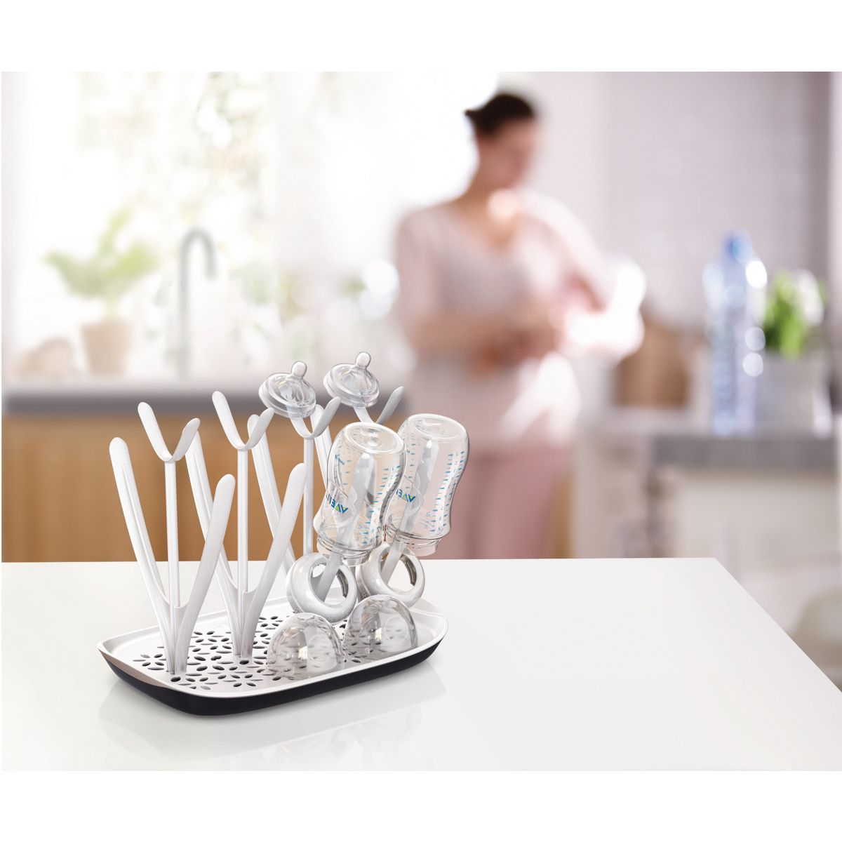 Egouttoir à biberons SCF149/00 blanc, PHILIPS AVENT