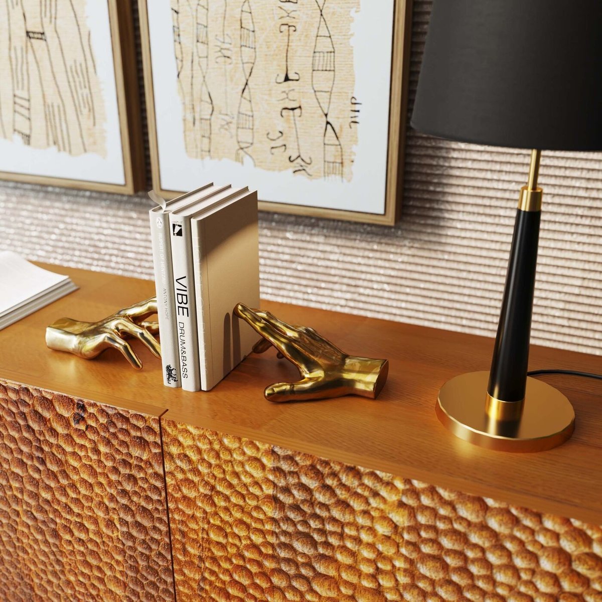 Serre-livres mains or, KARE DESIGN