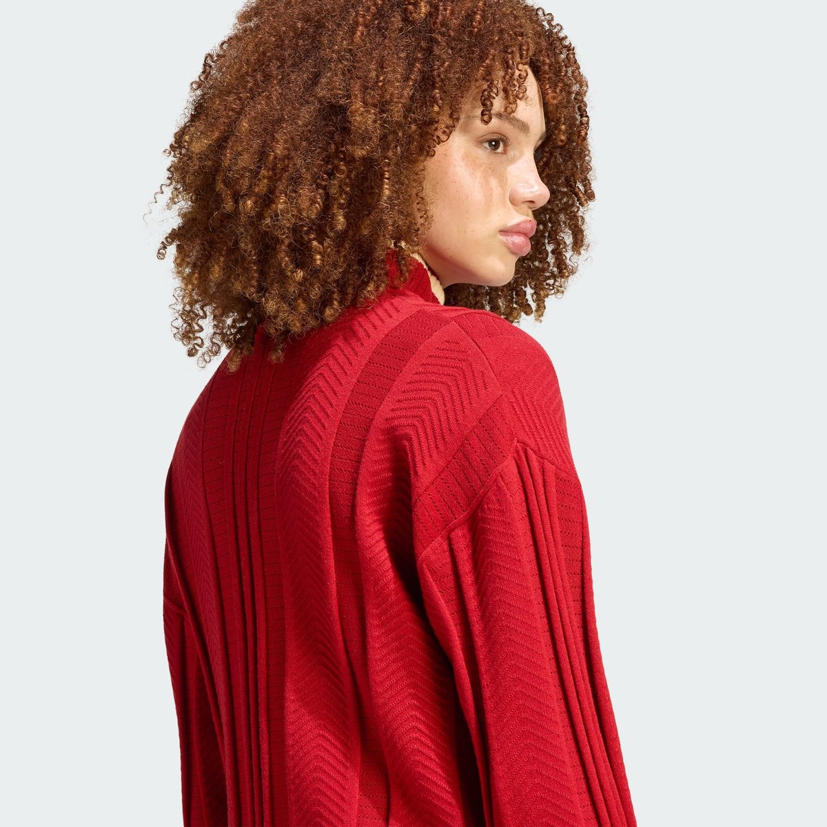 Veste De Survêtement Maille Torsadée Firebird Veste De Survêtement Maille Torsadée Firebird team victory red, adidas Originals