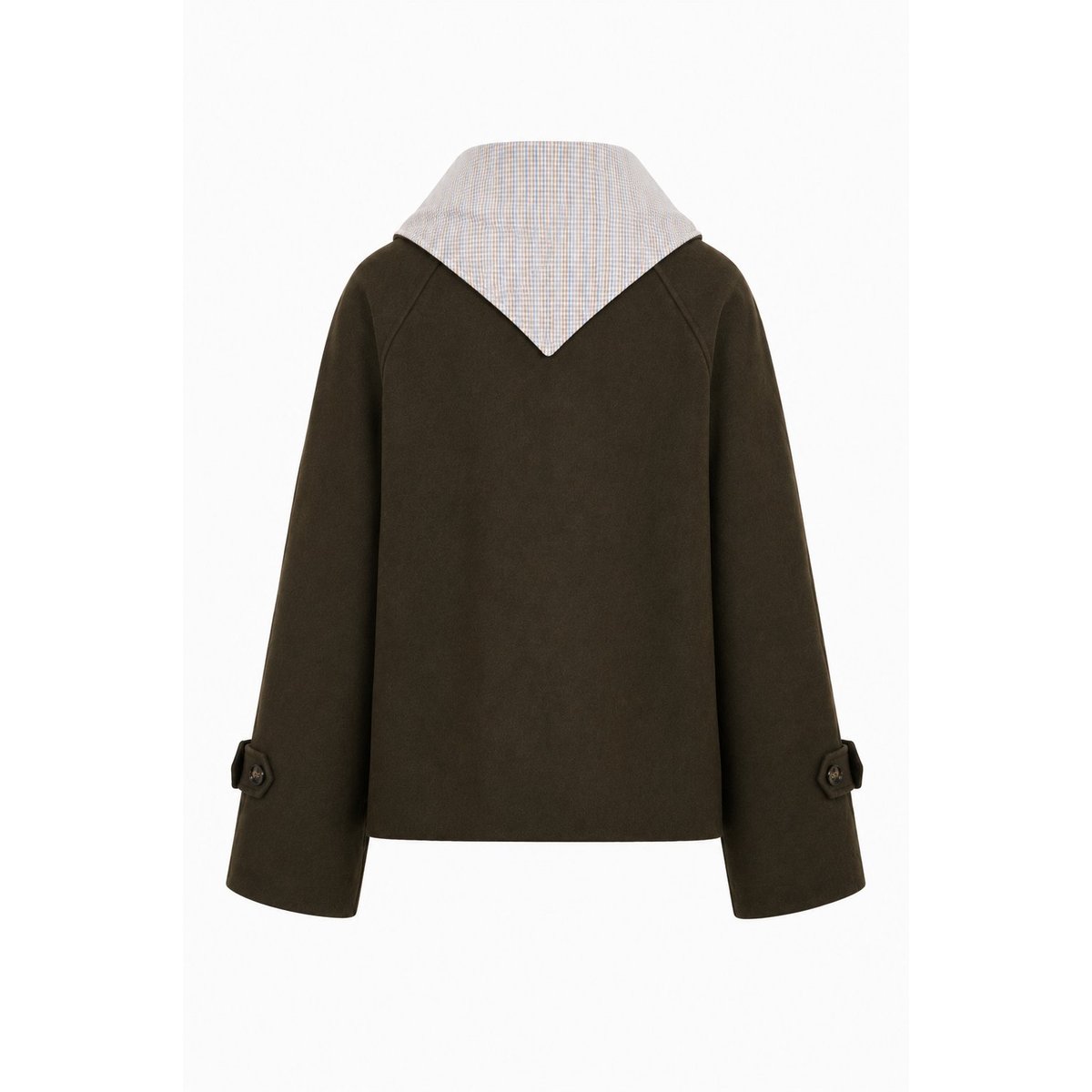 Manteau Pembroke en coton PEMBROKE vert kaki, FRNCH