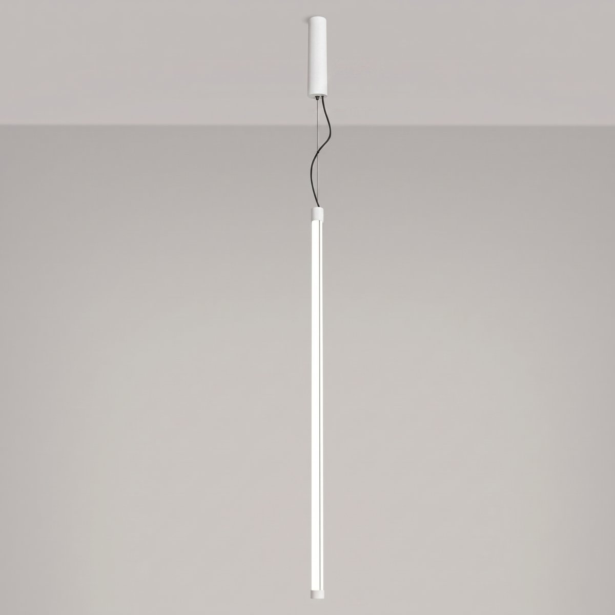 Suspension Acier Blanc LED 1 Trang blanc, EDEN