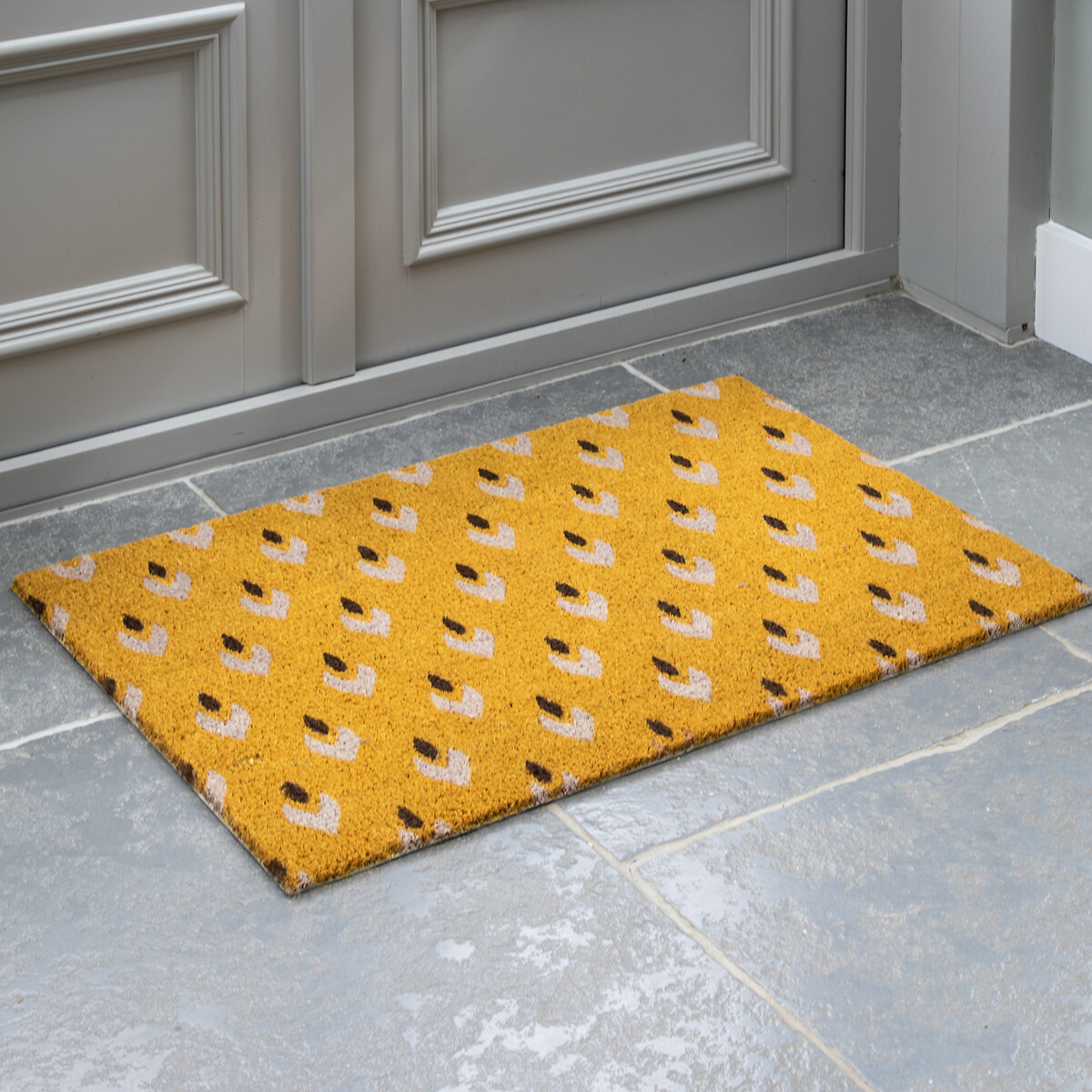 I-Cat Okra Core Doormat yellow, ÉDITÉ