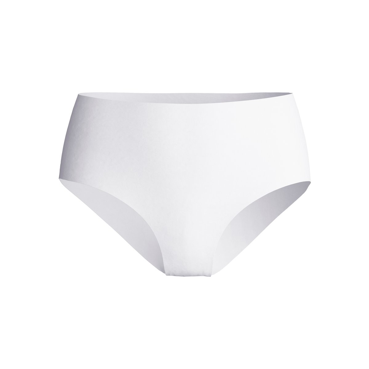 Culotte taille haute Coton SLEEK SKIN blanc, CALIDA