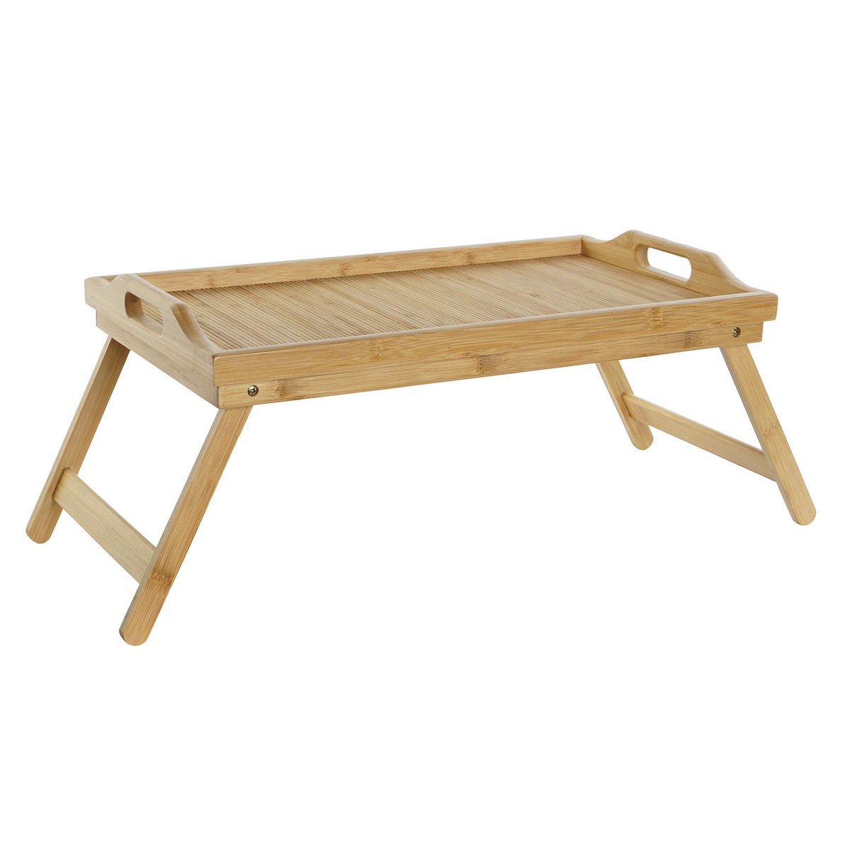 Plateau de lit en bambou 64x30x24cm bois, WADIGA
