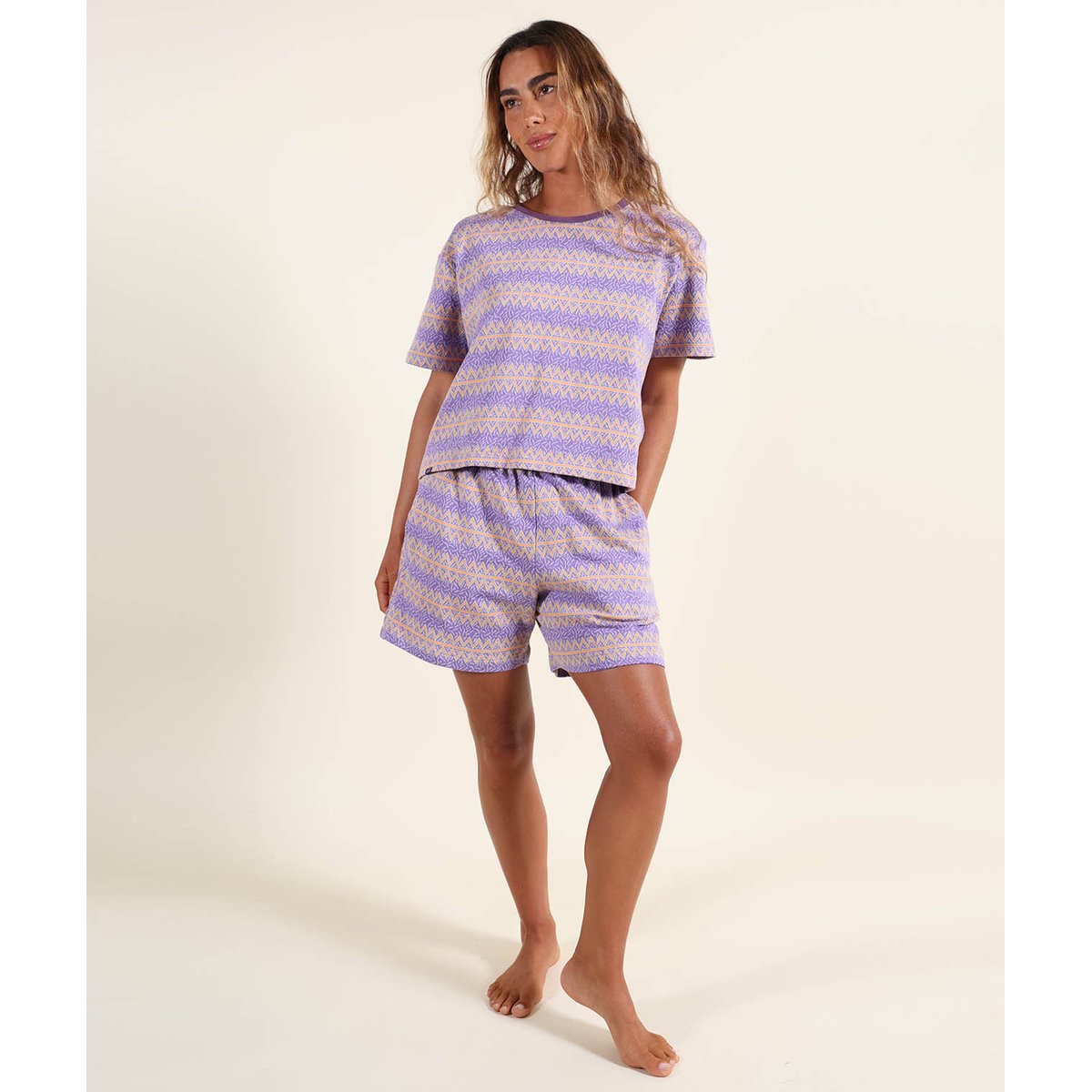 Crop top BLAZE lilac, OXBOW