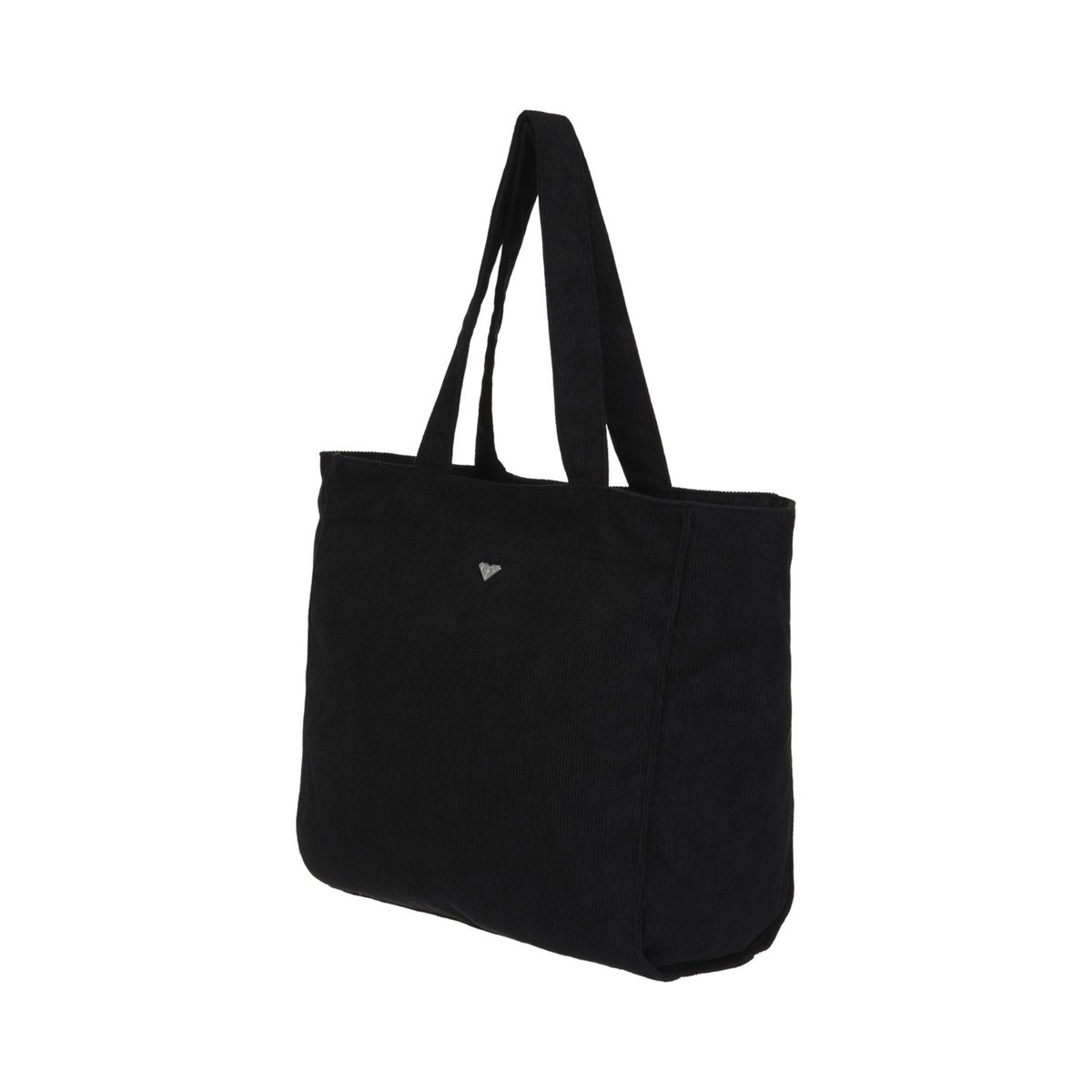 Sac tote en velours côtelé FEELING VIBES CORD. noir anthracite, ROXY