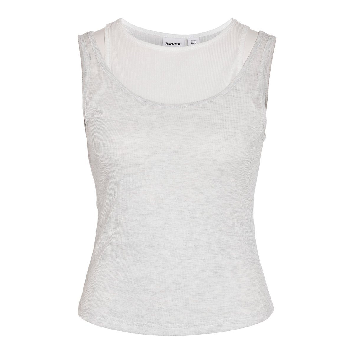 Débardeur gris - light grey melange1, NOISY MAY