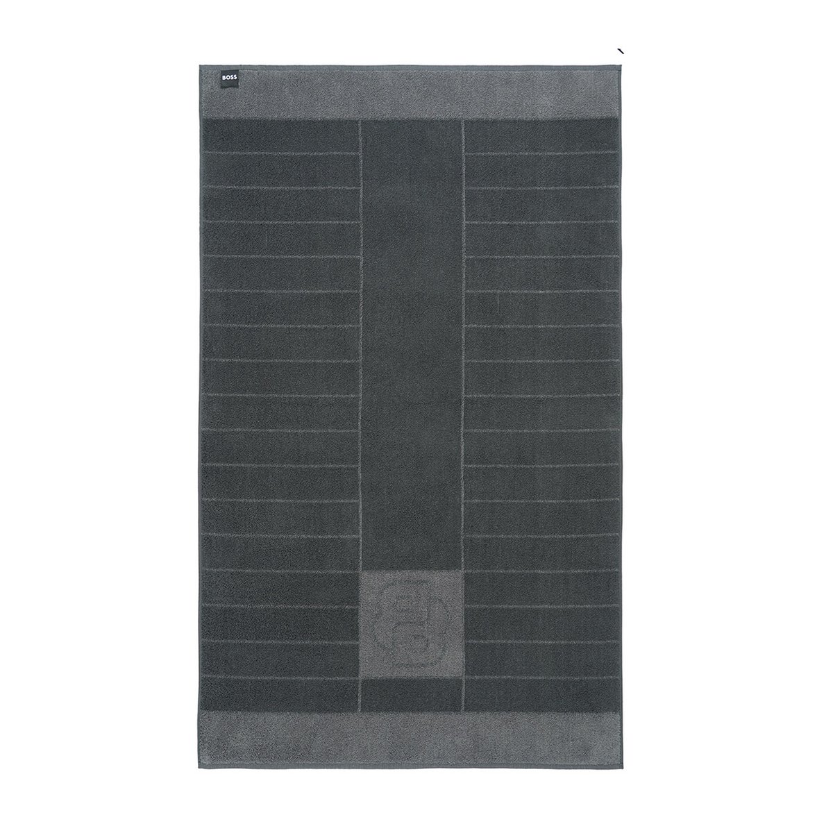 Serviette de bain en coton,DOUBLE B charcoal, BOSS HOME