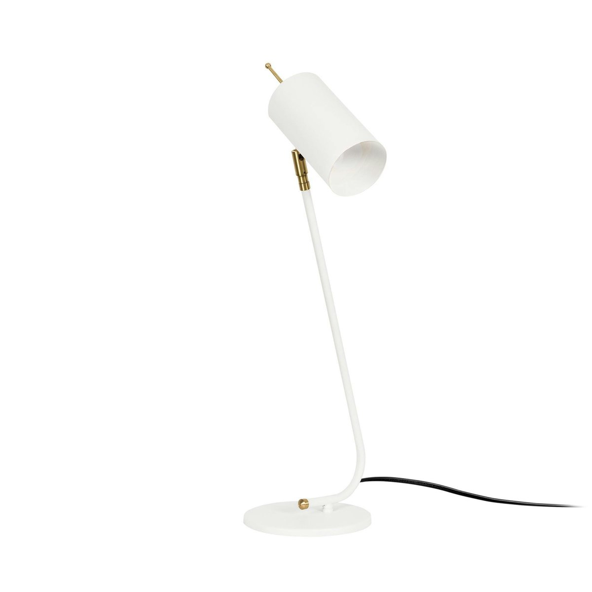 Lampe design chic en métal SFAX blanc, PIER IMPORT