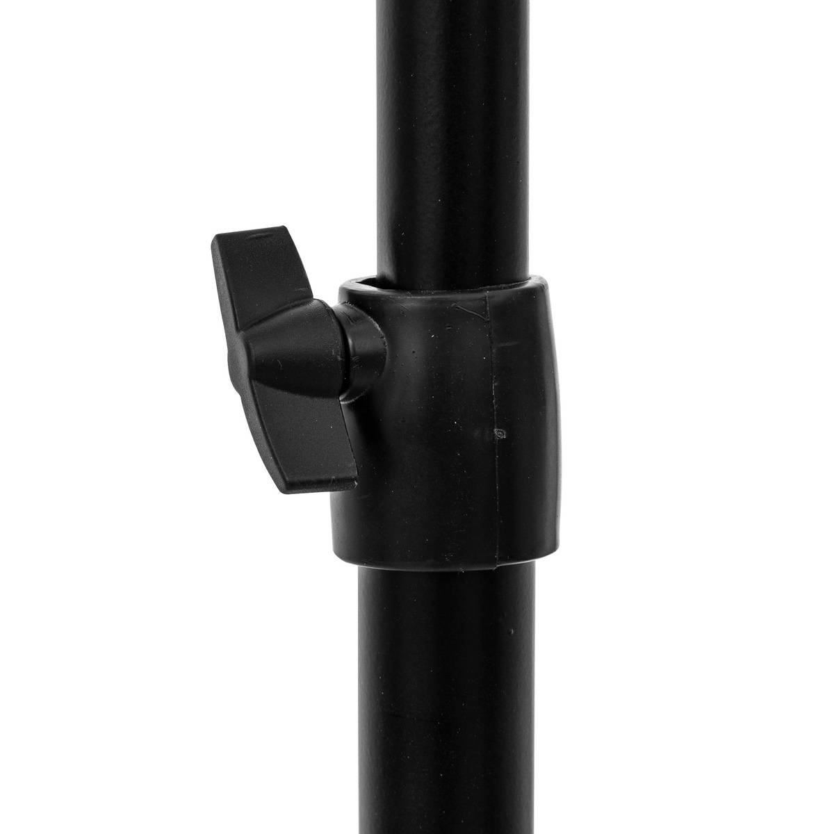 Portant à vêtement extensible sur roulettes en métal PAN noir, 5FIVE SIMPLY SMART