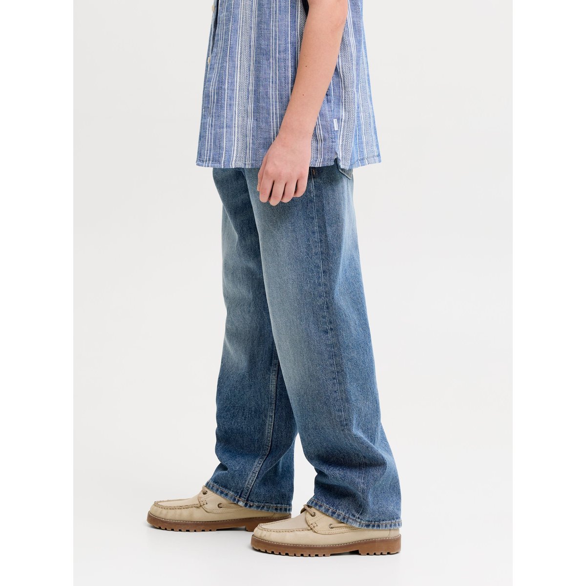 Jean Baggy Fit blue denim, JACK & JONES JUNIOR