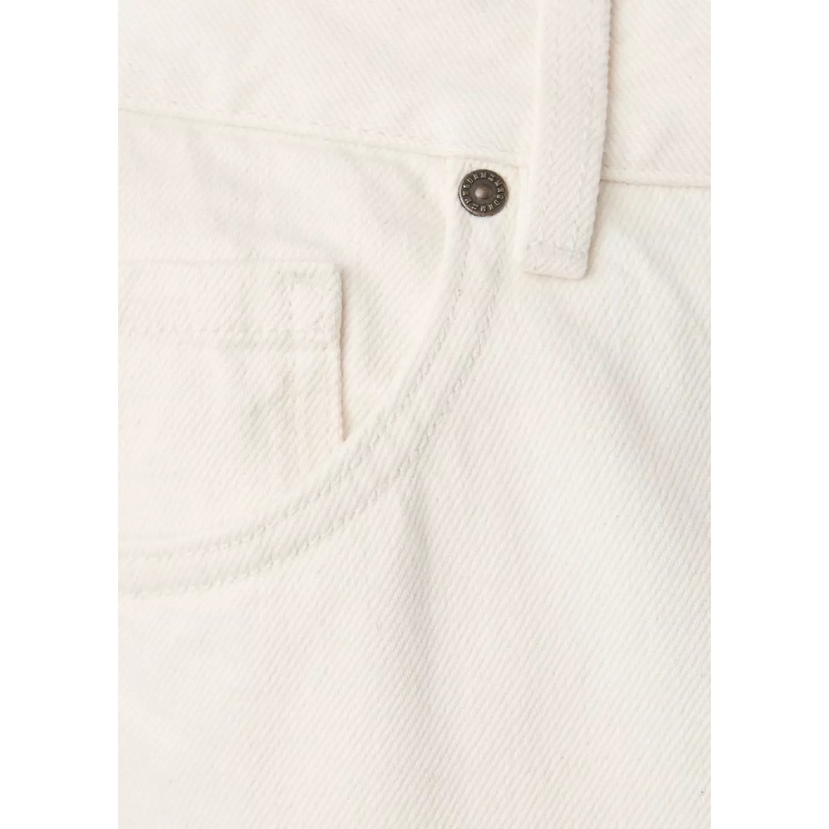 Jean Miami droit taille normale écru, MANGO