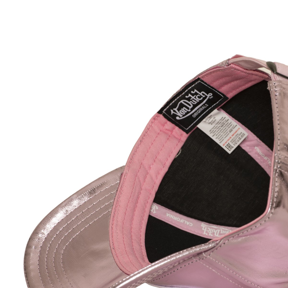Casquette baseball SHINNY rose/blanc, VON DUTCH