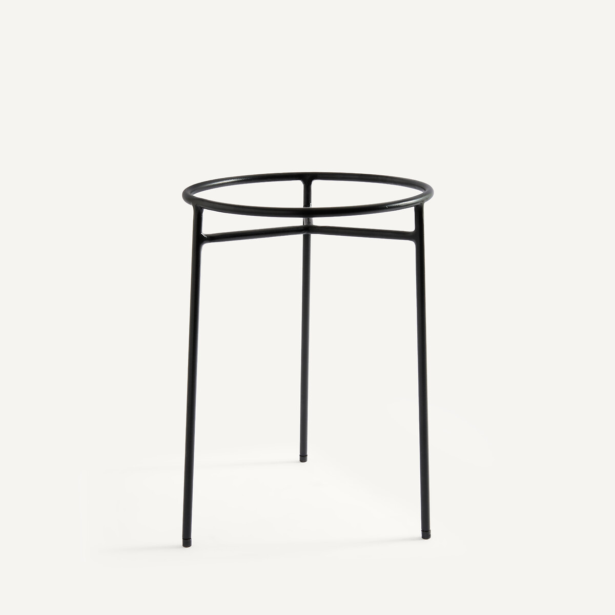 Suporte em aço, para vaso Florian, altura 37 cm, FLORIANA preto mate, AM.PM