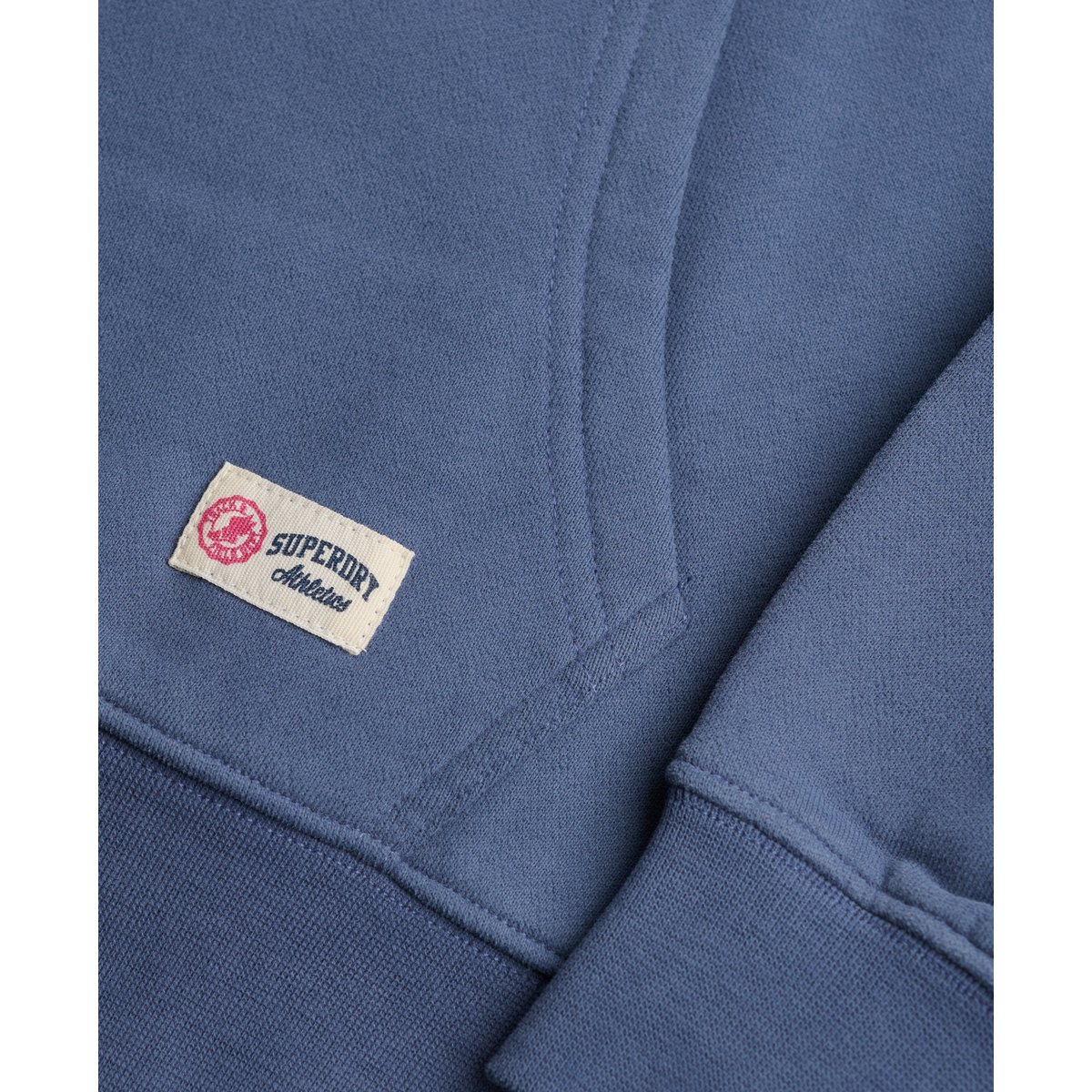 Sweat à capuche Luxe Casual Coupe Décontractée indigo vintage, SUPERDRY