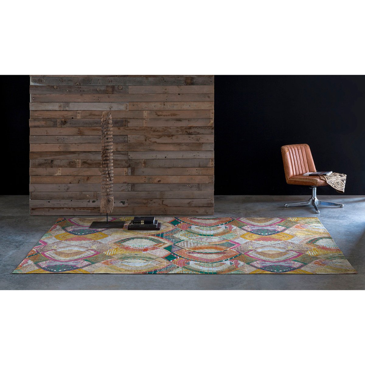 Tapis de salon BERRY multicolore, NAF NAF HOME