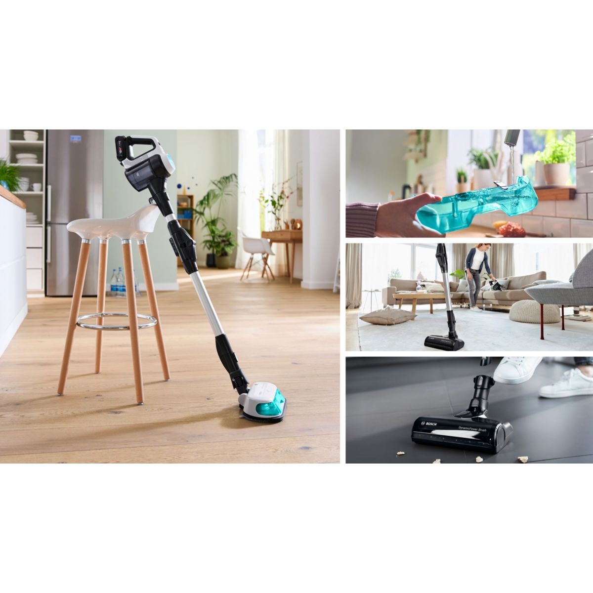 Aspirateur balai BCS71HYG4 Unlimited 7 ProHygienic couleur unique, BOSCH