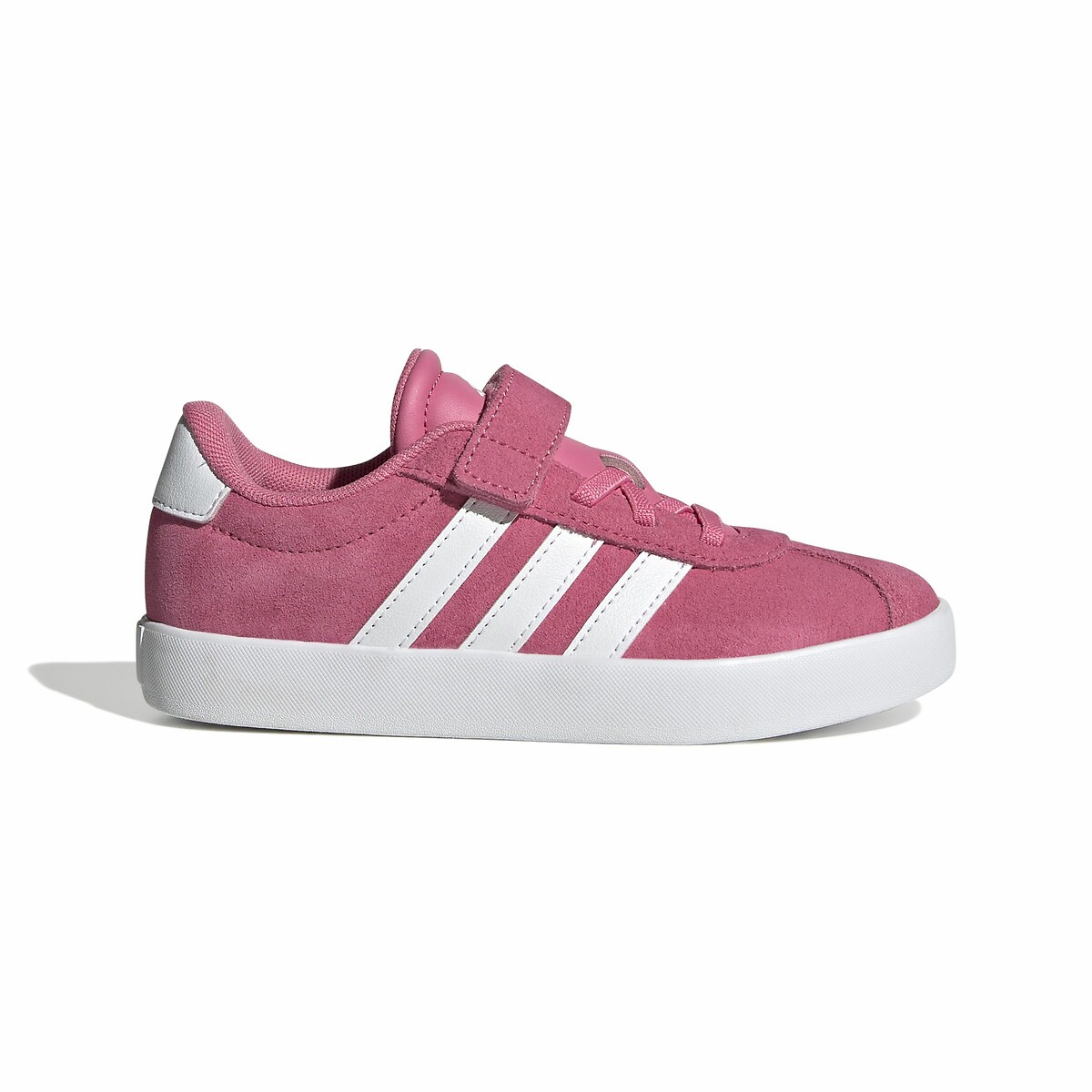 Kids' VL Court 3.0 Trainers in Suede pink/white, ADIDAS SPORTSWEAR