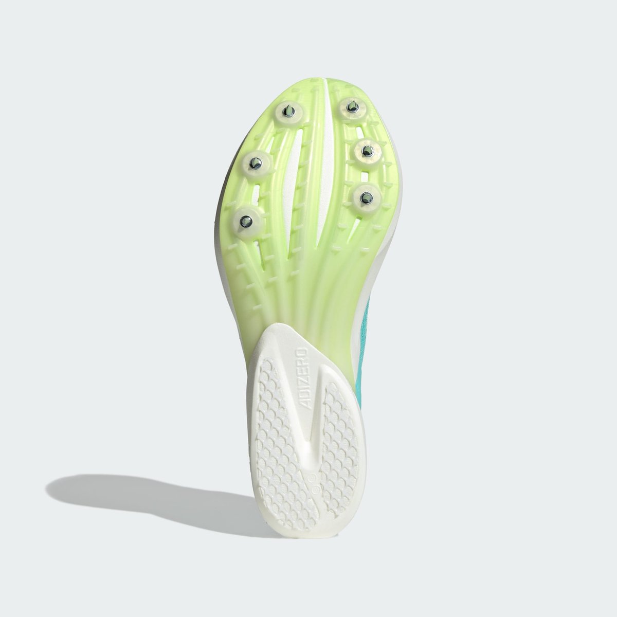 Chaussure Adizero Avanti Chaussure Adizero Avanti flash aqua / zero metalic / lucid lemon, adidas Performance