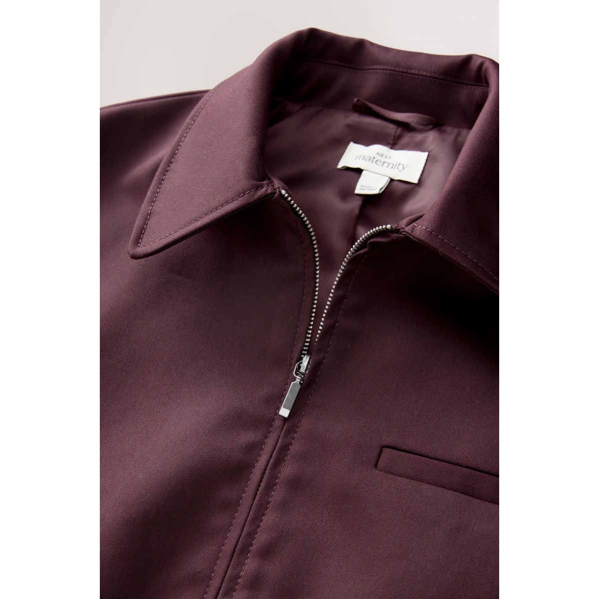 Bomber zippé rouge bordeaux, NEXT
