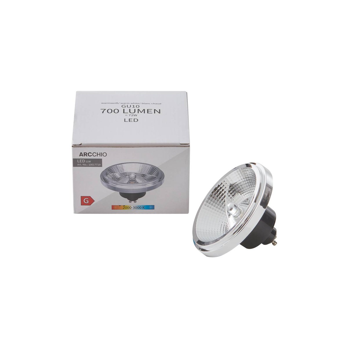 Ampoule GU10, Gu10 Es111 11W LED couleur unique, ARCCHIO