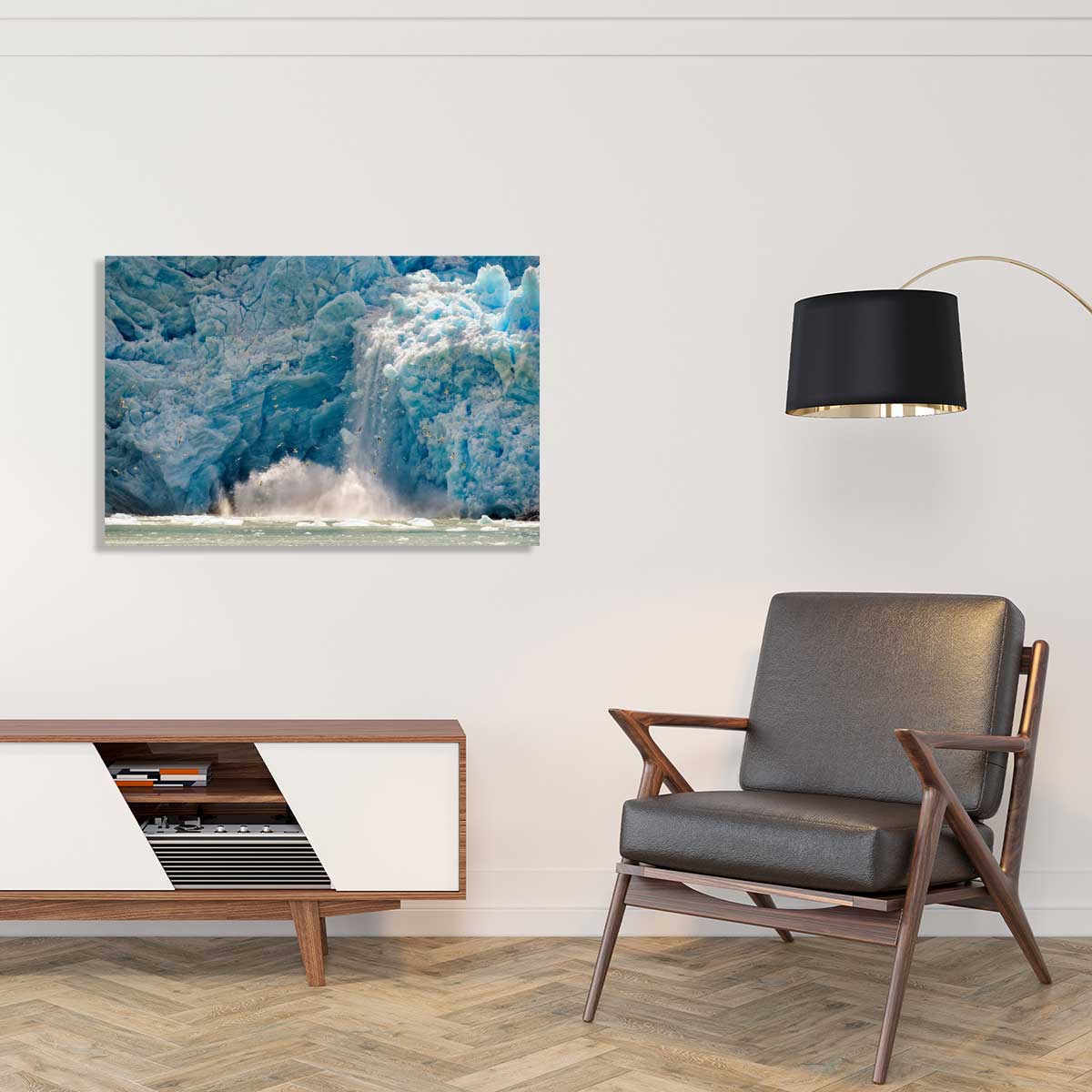 Tableau paysage iceberg tableau alu dibond, HEXOA
