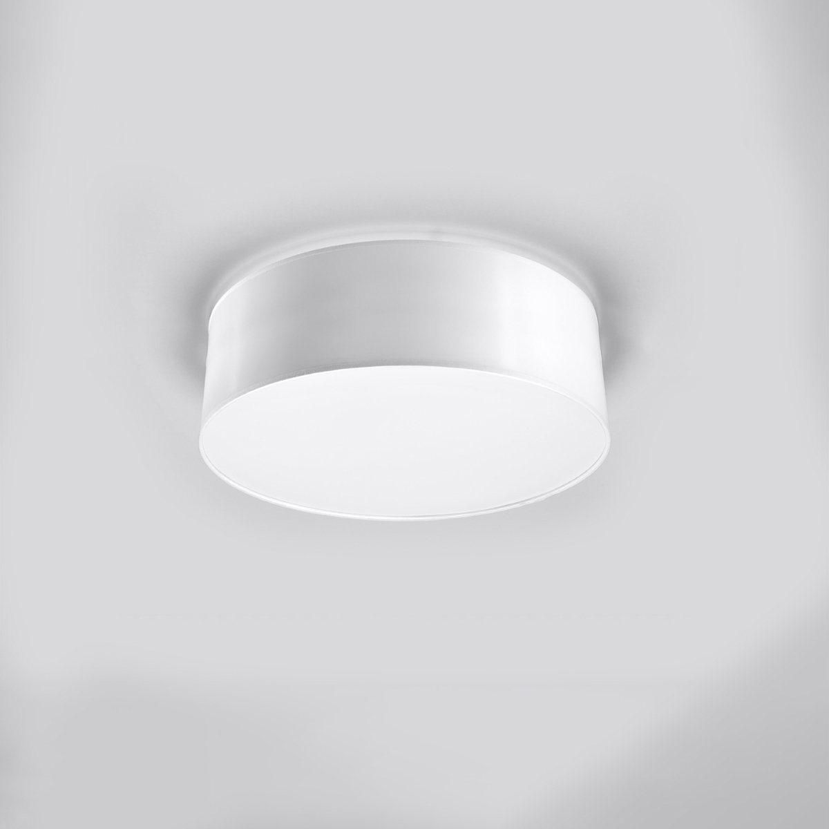 Plafonnier PVC Blanc E27 1 Arena blanc, EDEN