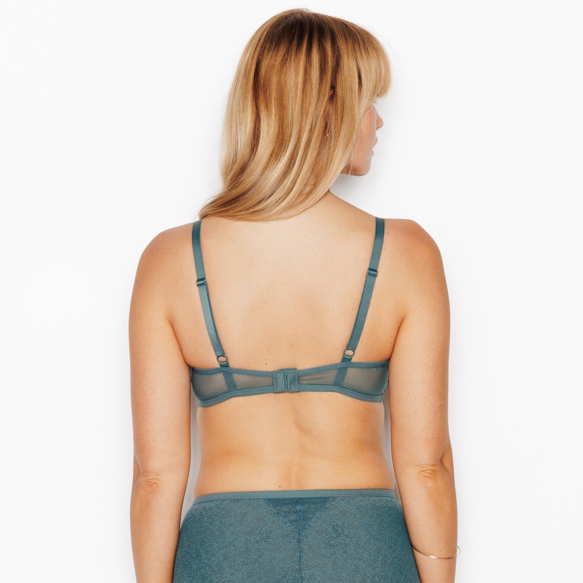 Soutien-gorge foulard JULIANE petrole, ROUGEGORGE LINGERIE