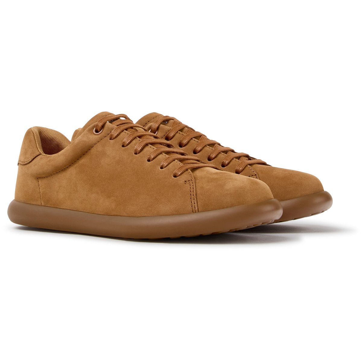 Baskets Pelotas Soller Nubuck Leather brun moyen 006, CAMPER