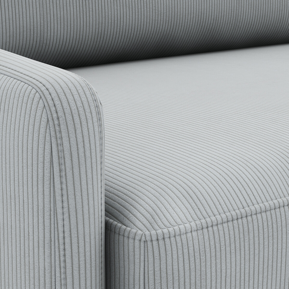 Sofá cama de pana de 2, 3 o 4 plazas, Comfort Bultex®, Marta celedón, LA REDOUTE INTERIEURS