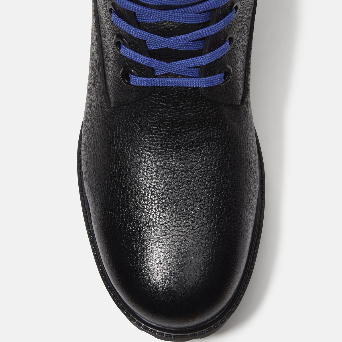 Bottines à lacets en cuir lisse TIMBERLAND HERITAGE 6 INCH LACE noir, TIMBERLAND