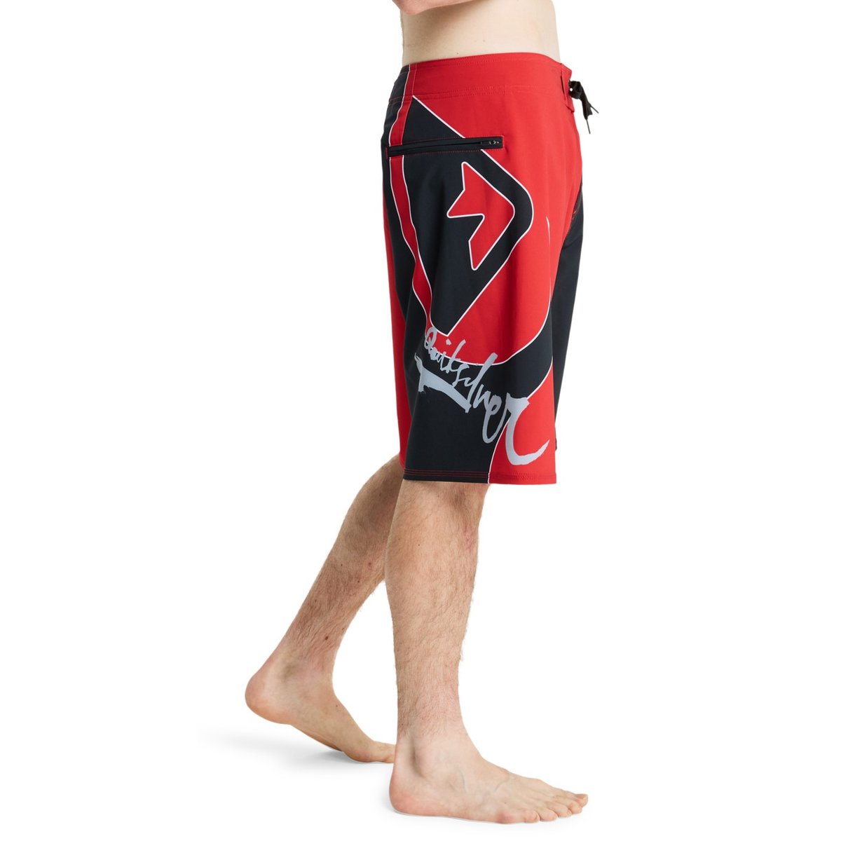Boardshort YG SURFSILK INTERCEPTOR 21" rouge high risk red, QUIKSILVER