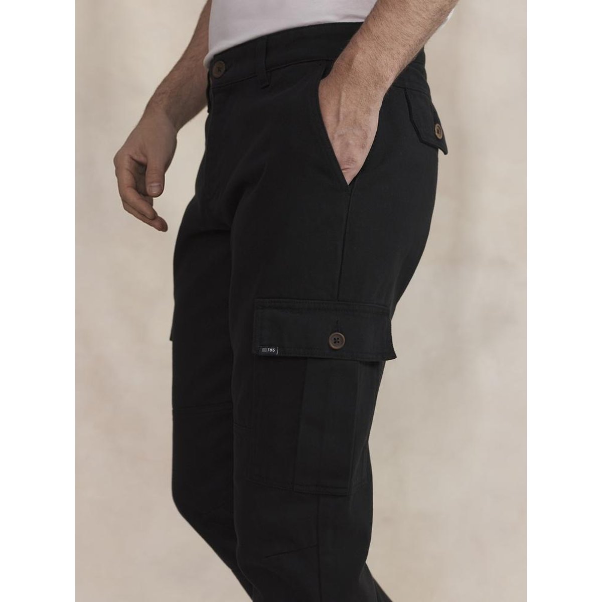 Pantalon TRELLPAN noir, TBS