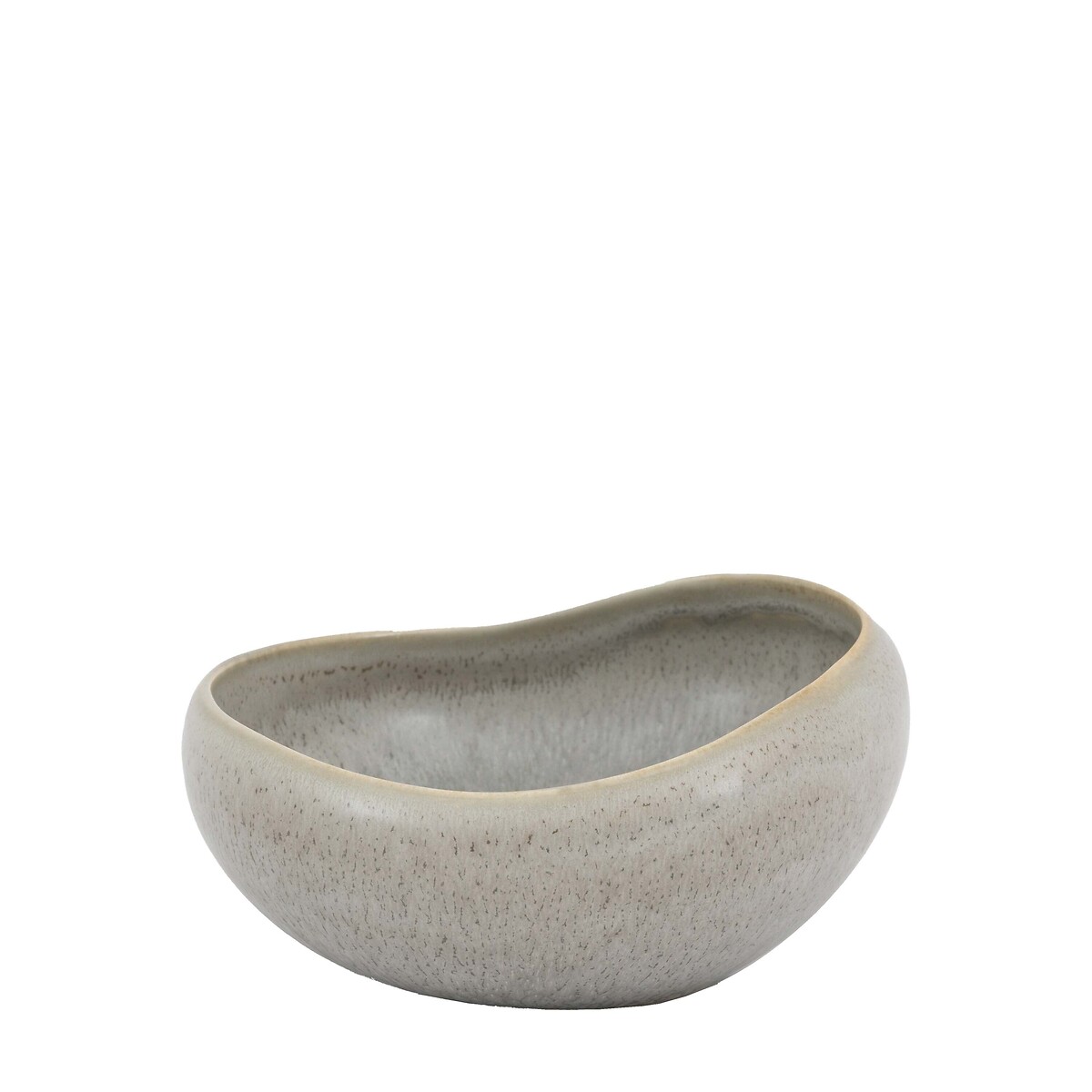 Set of 4 Pebble Glaze Bowls dove grey, ÉDITÉ