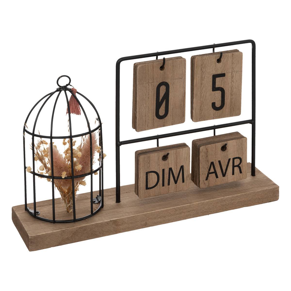 Calendrier LUMY beige, ATMOSPHERA